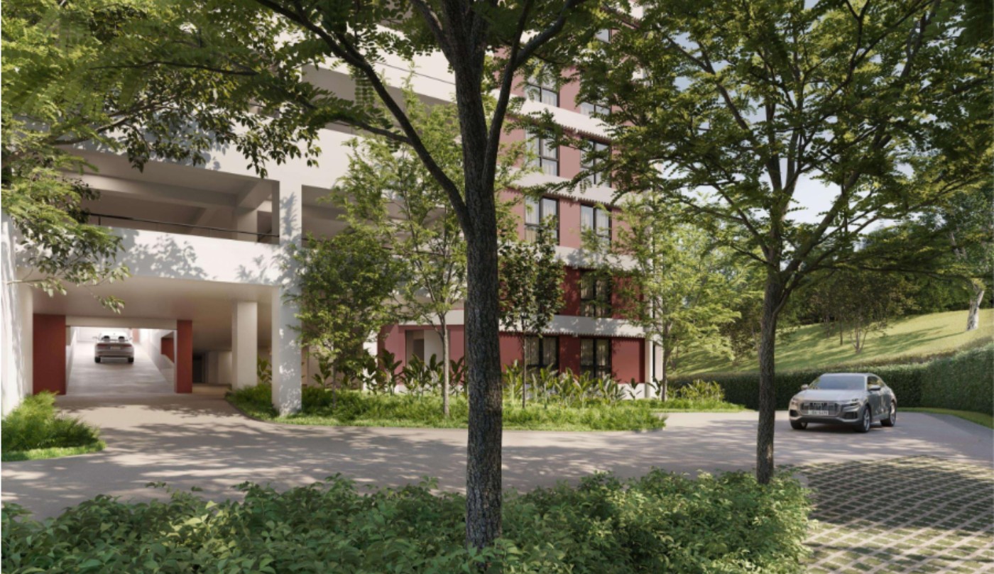 Direct-access residential parking concept at DaMai Melawati